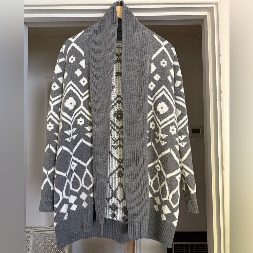 Old Navy Fairisle Cardigan